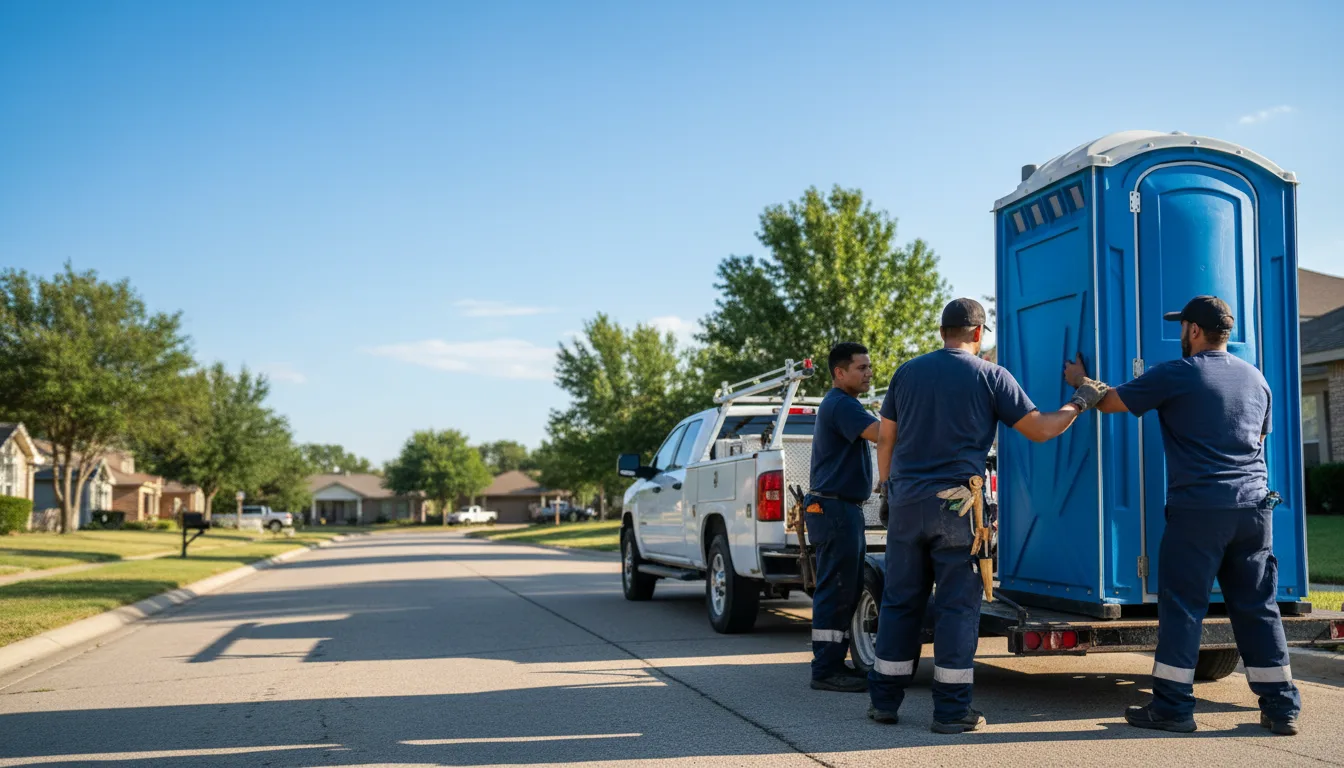 Portable Toilet Rental in Bon Wier, TX near me
